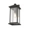 Z-Lite Portland 1 Light Outdoor Wall Sconce, Oil Rubbed Bronze And Clear Seedy 531MXL-ORB - alternate 4